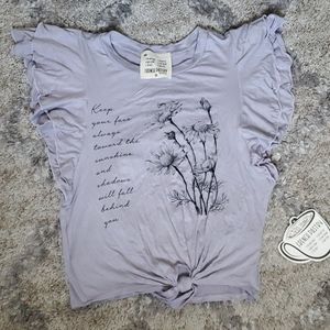 (Xs)Short sleeve knit